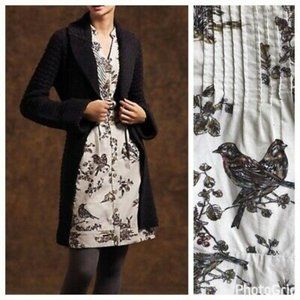 Anthropologie Maeve Woodland Dress